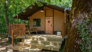 El camping de un pueblo de Navarra considerado como uno de los más originales de España