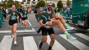 FOTOS | Navarra noquea a la ELA con la carrera solidaria organizada por la Guardia Civil en Cizur Menor