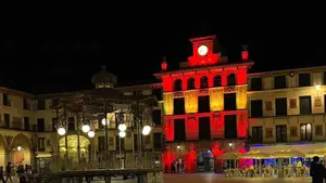 La localidad navarra que se ilumina con los colores de España para celebrar el día de la Hispanidad