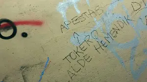 Aparecen nuevas pintadas en Tudela contra Alejandro Toquero: "Los que sobráis sois vosotros"