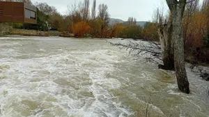 Actualizan el estado de los ríos en Navarra tras el paso del temporal: "Sigue la incertidumbre"
