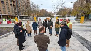 Asirón gasta más de 400.000 euros para hacer dos pasos de cebra que ya existían en un barrio de Pamplona