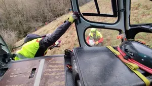 Dos rescates de emergencia en Navarra: un senderista y un hombre desaparecido durante horas