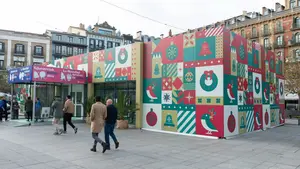 La novedosa carpa navideña de Pamplona con más de 200 metros cuadrados y actividades gratuitas