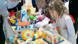 Intercambio de juguetes entre niños: la bonita iniciativa que se realiza en Pamplona