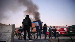 Arde el Planetario de Pamplona: extinguido el incendio pero se desconocen las causas