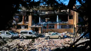 Devastación y ruina: las fotos de los efectos de la explosión de Noáin a la luz del día después