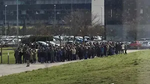 Susto en una importante empresa de Navarra: desalojan a varios cientos de sus trabajadores