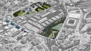 Un paso más hacia la transformación de un barrio en Pamplona: se construirán 250 viviendas y un parque