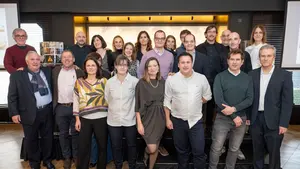 La gran fiesta que ha homenajeado a arquitectos navarros por su trayectoria profesional