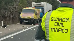 Muere un trabajador atropellado por un vehículo en un trágico accidente en la Autopista de Navarra