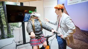 La inteligencia artificial se "adueña" de Navartur: las imágenes de la inauguración de la feria