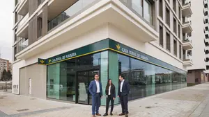 El barrio de Pamplona que estrena una nueva y flamante oficina bancaria: la primera en abrir