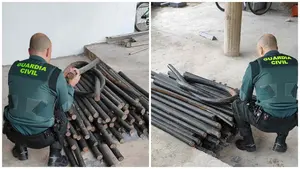 Detienen en Navarra a la 'banda del cobre' que había desvalijado varias empresas