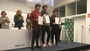 David, el estudiante de Pamplona que ha logrado ser uno de los mejores en un certamen nacional