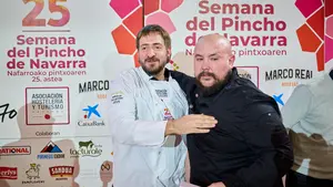 Iñaki y Luken, los cocineros ganadores de la Semana del Pincho de Navarra: "Estamos en una nube"