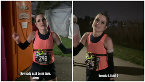 La influencer navarra Verdeliss abandona una carrera: "Es la primera vez en mi vida que me retiro"