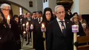 Las Cinco Llagas de Pamplona: las imágenes de una ceremonia histórica sin los concejales de Bildu