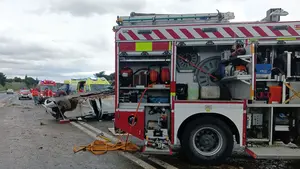 Grave accidente de tráfico en Navarra: trasladados un menor de 17 años y un bebé de 2 meses