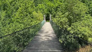 La ruta fácil en Navarra que te lleva a una preciosa cascada y atraviesa un puente colgante