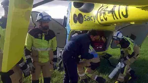 Muere un joven navarro en un trágico accidente en Burgos: el coche cayó 200 metros ladera abajo