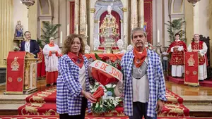 FOTOS | El Bronce brilla ante San Ferm&iacute;n a un mes del Chupinazo en la misa que cierra la Escalera