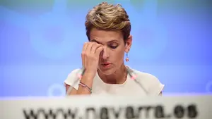 Chivite se atrinchera y se exculpa de la corrupción socialista: "Me siento traicionada"