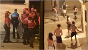 El Gobierno de Chivite dispersa a los menas violentos de Marcilla por Navarra tras los altercados