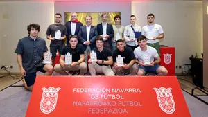 Reconocen a los mejores árbitros de Navarra: así ha sido el especial homenaje
