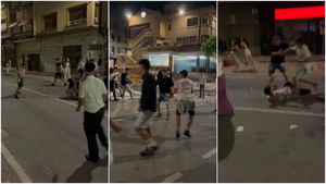 VÍDEO | Decenas de magrebíes irrumpen en las fiestas de un pueblo de Navarra y dejan cuatro heridos