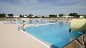 Un pequeño parque acuático y 25.000 metros cuadrados: así es el nuevo proyecto de una localidad navarra