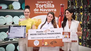 Celia, la cocinera que hace la Mejor Tortilla Tradicional de Navarra: "Sólo llevo dos meses al frente del bar"