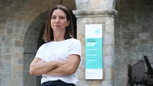 Andrea, la primera pamplonesa invitada a lanzar fuegos artificiales en San Fermín: “La dedico a una persona muy especial”