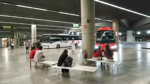 Un acercamiento sexual entre hombres en los ba&ntilde;os de la estaci&oacute;n de Pamplona acaba a golpes y sentados en el banquillo