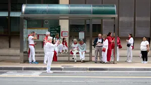 Los trabajadores de las villavesas, dispuestos a agravar la huelga en San Fermín: podría no salir ningún autobús