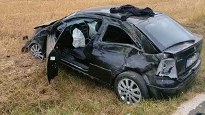 Herida una mujer de 30 años en un accidente de tráfico en un pueblo de Navarra
