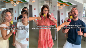 El original inicio de curso de los profes de un colegio de Pamplona: su divertido vídeo ya suma miles de visitas