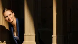 FOTOS | Una princesa en el Palacio Real de Olite: Leonor se muestra impresionada por la belleza del castillo