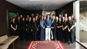 El conocido hotel de Pamplona donde han dormido los Reyes y Leonor en su visita a Navarra