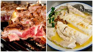 El restaurante en un pequeño pueblo de Navarra en el que la chuleta y la merluza a la brasa son las reinas