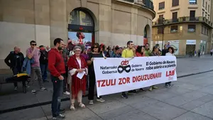 El sindicato LAB acusa al Gobierno de Navarra de “robar” durante 15 años el salario a sus trabajadores