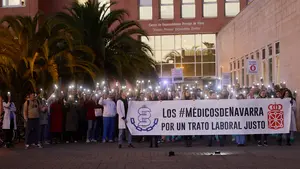 Los médicos de Navarra lanzan un "serio aviso" a Chivite: "Estamos hartos del maltrato laboral"