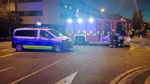 Los héroes de Buztintxuri: tres policías de Pamplona salvan a un hombre inconsciente en un dramático incendio