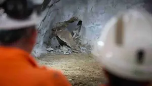 El túnel de La Catedral en Pueyo ve la luz: así avanza el trazado del AVE hacia Pamplona