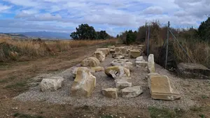 Un fallo en las excavaciones obliga a Navarra a rescatar su joya romana más valiosa