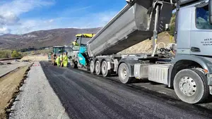 El nuevo acceso a la autopista en sentido Pamplona que disfrutarán en breve cuatro pueblos de Navarra