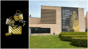 De lona publicitaria a bolso exclusivo: la nueva apuesta del Museo Universidad de Navarra