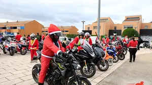 Más de mil motoristas vestidos de Papá Noel recorrerán Pamplona con un objetivo muy especial: así puedes participar