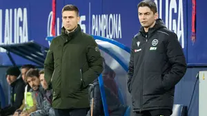 Los pobres argumentos de Lisci para explicar la derrota de Osasuna ante la Real Sociedad en El Sadar