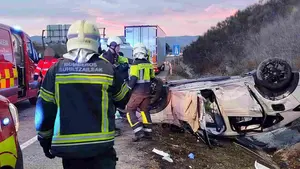 Evolución de los heridos en el accidente Esquiroz: uno de los niños se encuentra muy grave